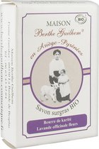 Maison Berthe Guilhem Biologische Sheaboterzeep Officinale Lavendelbloemen 100 g