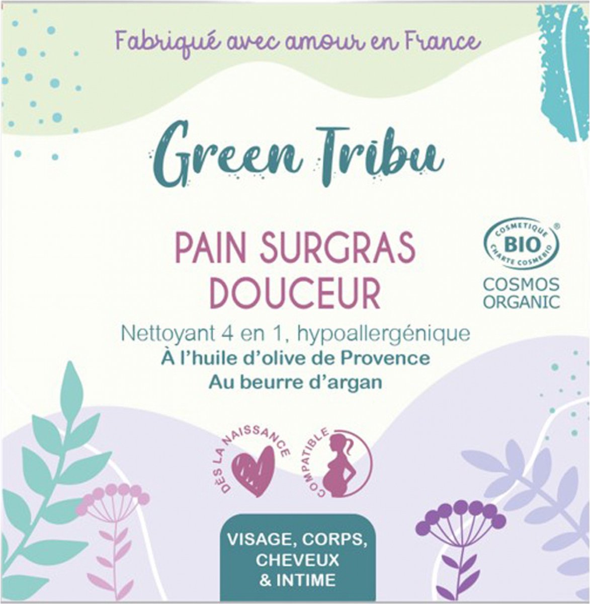 Goedkoopste Green Tribu Organic Gentle Creamy Bread 110 g