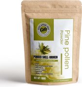 Pine pollen poeder - 100% Natuurlijk & geteste premium kwaliteit - Testosterone booster - Libido verhogend - Superfood - Good nature vibe - 100 gram per verpakking