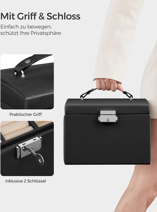 boîte à bijoux, boîte à bijoux / organisateur de bijoux