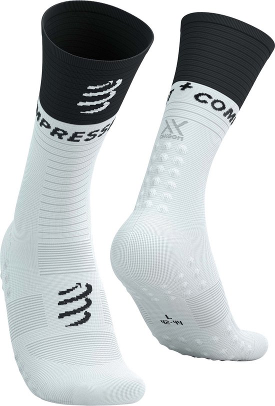 Mid Compression Socks V2.0 - White/Black