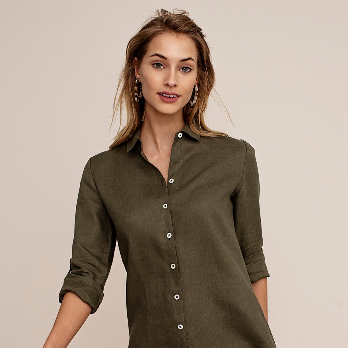 Elm blouse Olive green / L