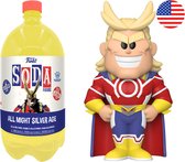 Funko Soda Pop! Animation: My Hero Academia - 3 Liter All Might Silver Age met kans op Chase - Funko Shop Exclusive