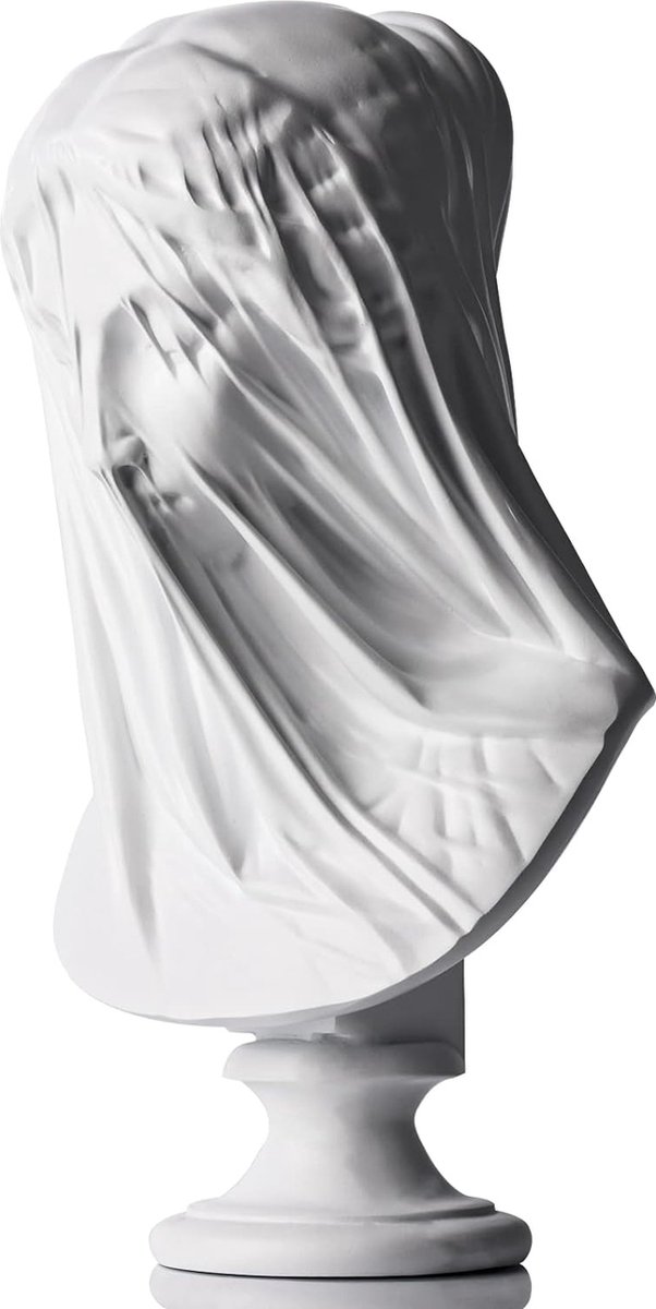 33cm gesluierde dame buste Griekse godin standbeeld grote klassieke Romeinse buste Griekse mythologie decoratie geschenken gebruikt voor schetsen praktijk esthetische beelden en sculpturen
