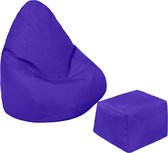 Bol.com Zitzak voor kinderen gamerstoel waterbestendige meubels voor binnen en buiten woonkamer Bean Bag zitting ergonomisch des... aanbieding