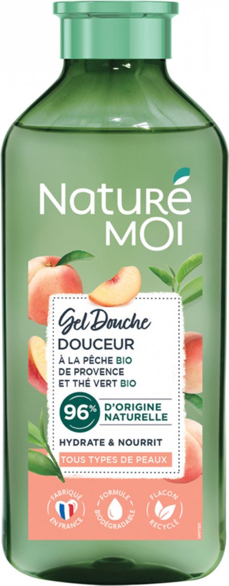 Naturé Moi Organic Peach and Green Tea Gentle Shower Gel 250 ml