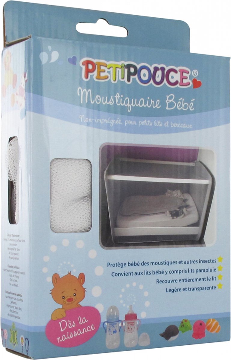 Estipharm Petipouce Baby Klamboe Voor Wiegen en Ledikanten