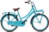 Vélo de transport Nogan Cargo - Vélo pour fille - 24 pouces - Turquoise