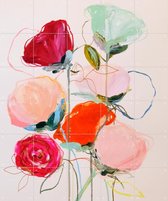 IXXI Time - Décoration murale - Fleurs et Plantes - 100 x 120 cm