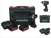 Metabo SSW 18 LT 300 BL accu-slagmoersleutel 18 V 300 Nm borstelloos + 2x oplaadbare accu 5,5 Ah + lader + metaBOX
