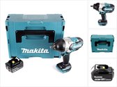 Makita DTW 1002 M1J accu slagmoersleutel 1/2" 18V 1000Nm borstelloos + 1x oplaadbare accu 4.0Ah + Makpac - zonder oplader