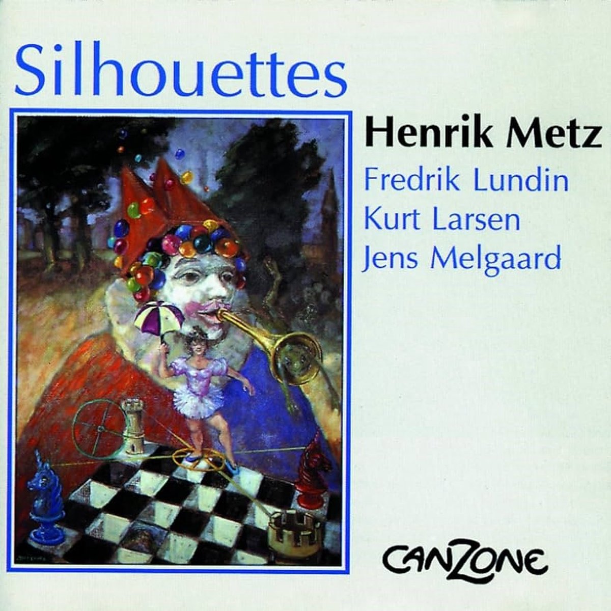 Henrik Metz, Frederik Lundin, Kurt Larsen & Jens Melgaard - Silhouettes (CD)