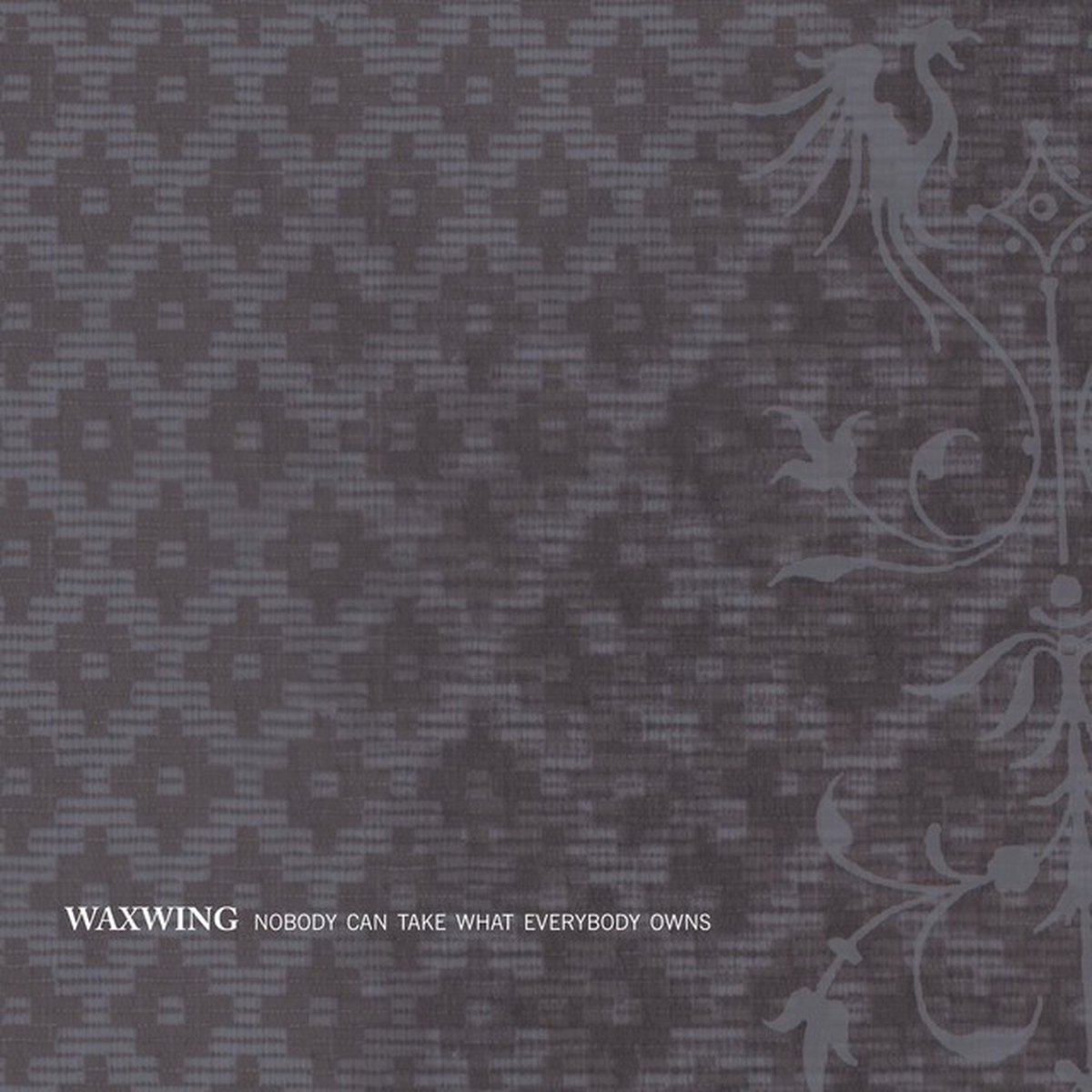 Waxwing - Nobody Can Take What Everybody Owns (CD)