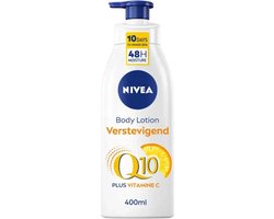 NIVEA Q10 Verstevigende Bodylotion (met pomp) - Body Care - Bevat vitamine C - Hydrateert 48 uur lang - 400 ml