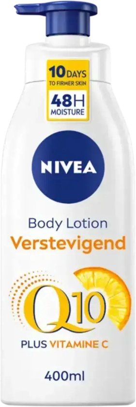 NIVEA Q10 Verstevigende Bodylotion (met pomp) - Body Care - Bevat vitamine C - Bodycreme - Hydrateert 48 uur lang - 400 ml