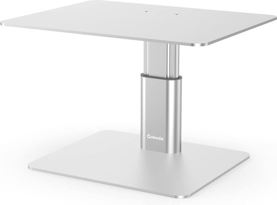 Monitorstandaard verhoger, metalen computerstandaard - Dual Monitor ...