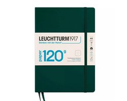 Leuchtturm1917 notitieboek - 120 grams - medium A5 notitieboek – dotted - forest green