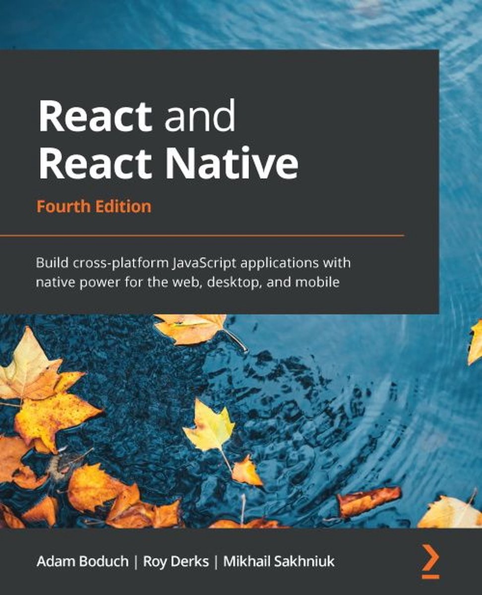 Omslag van React and React Native