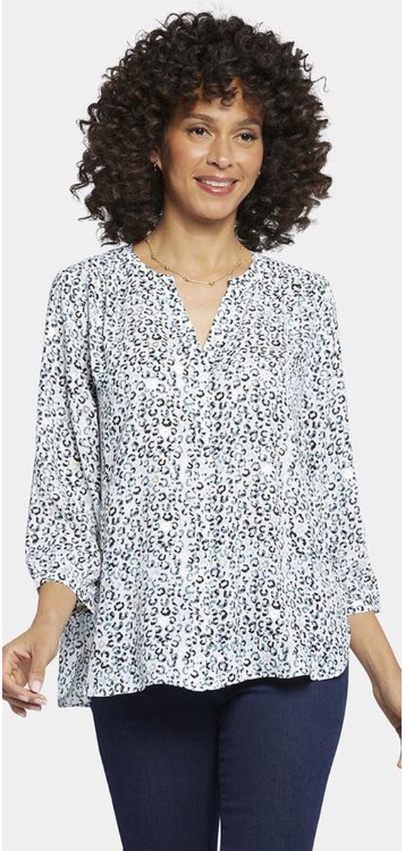 Pintuck Blouse Dierenprint