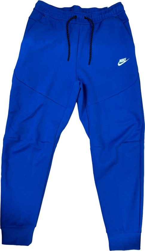 Nike Tech Broek Slim fit - Blauw/Wit - Maat Xl