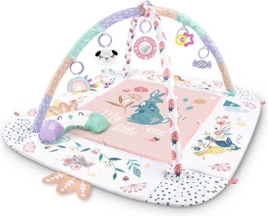 Tapis de jeu pour bébé - Interactif et éducatif - 110x100cm
