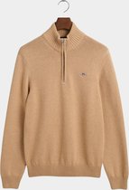 Gant Pullover Beige Casual Cotton Halfzip 8030170/296