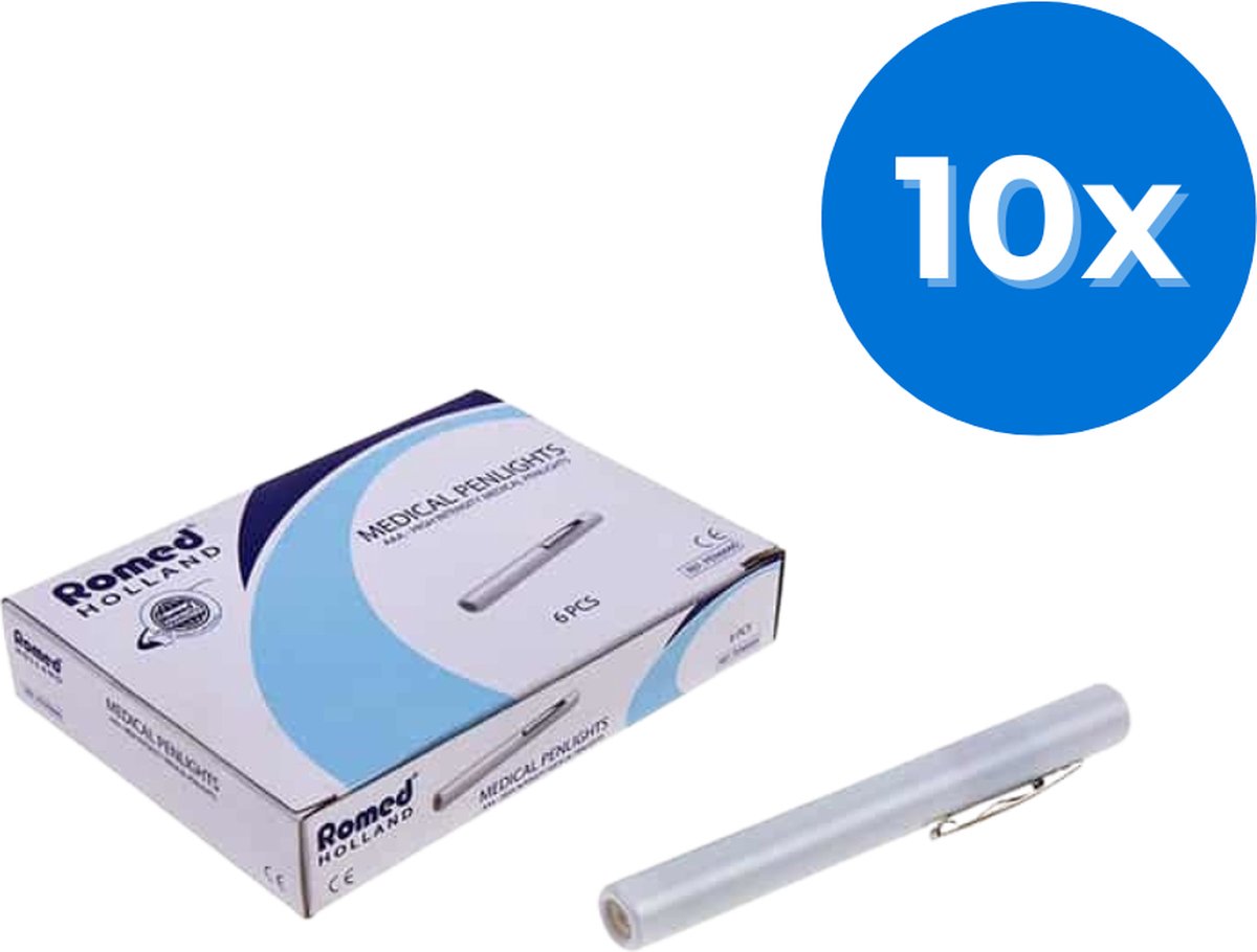 Goedkoopste Romed penlights 60 stuks - Set van 10 doosjes Romed