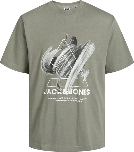 Jack & Jones t-shirt jongens - groen - JCOtint - maat 152