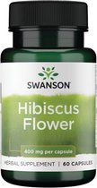 Swanson - Hibiscus bloem Extract (Hibiscus sabdariffa) - 400mg - 60 Capsules