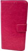 Portemonnee Book Case Hoesje Geschikt voor: Samsung Galaxy A80 - Roze