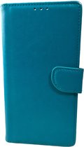 Portemonnee Book Case Hoesje Geschikt voor: Samsung Galaxy A80 - Turquoise