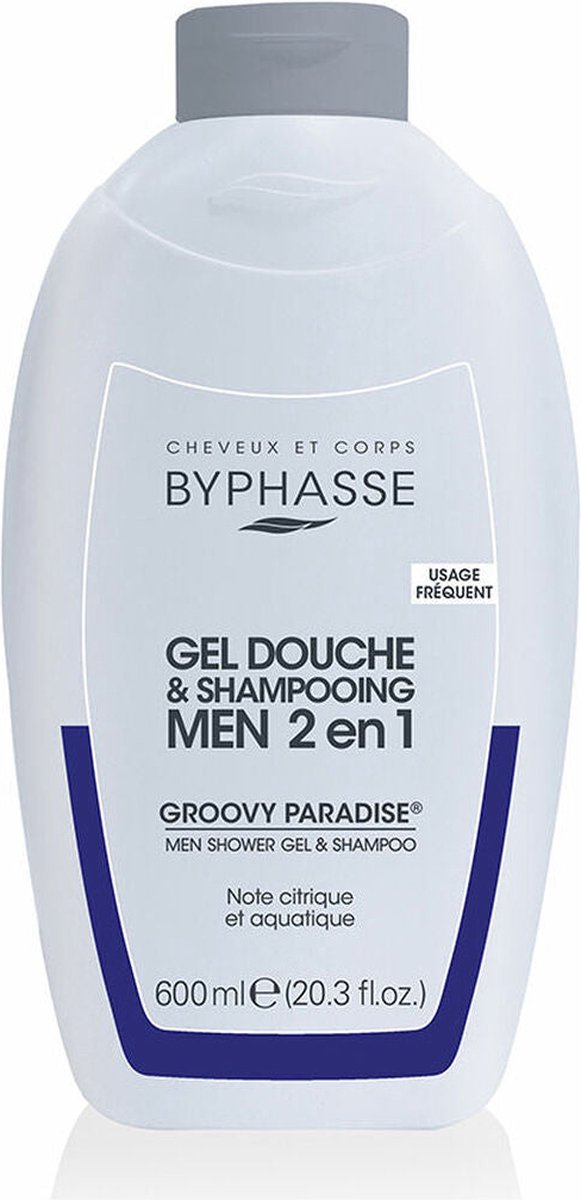 Gel en Shampoo Byphasse Groovy Paradise 600 ml