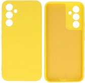 Fashion Backcover Phone Case - Color Case - Convient pour le Samsung Galaxy A15 4/5G - Jaune