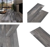 vidaXL Vloerplanken zelfklevend 5-21 m² 2 mm PVC industrieel hout - Vloerplank - Vloerplanken - Vloertegel - Vloertegels