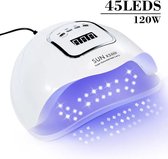 SUNX5 MAX UV/LED Lamp - 150W/45 LEDs - 2 in 1 UV/leD lamp - Manicure/Pedicure Handen en Voeten - Gellak - Gelnagels - Acrylnagels - Top Coat-Led nagellamp-Uv nagellamp-Nagels-Nageldroger - nagel tafellamp
