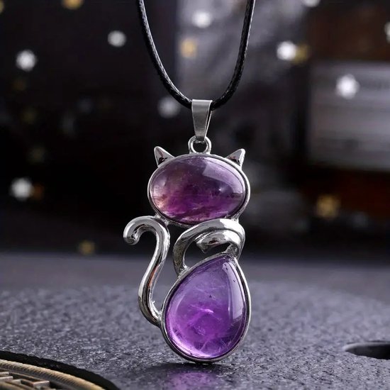 Kristallen helende stenen edelstenen set 14 stuks amethist obsidiaan steen kant rozenkwarts kristallen ketting hanger kristallen stenen chakra spirituele massagestenen yoga meditatie slaapkamer