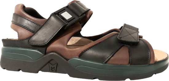 Mephisto SHARK FIT SANDALCALF - Heren sandalen - Kleur: Bruin - Maat: 45