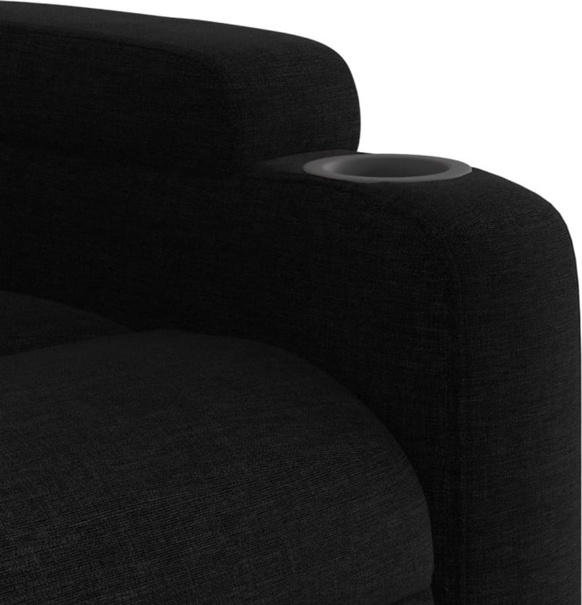 Afbeelding 2 van vidaXL Sta-op-massagestoel Verstelbaar Zwart