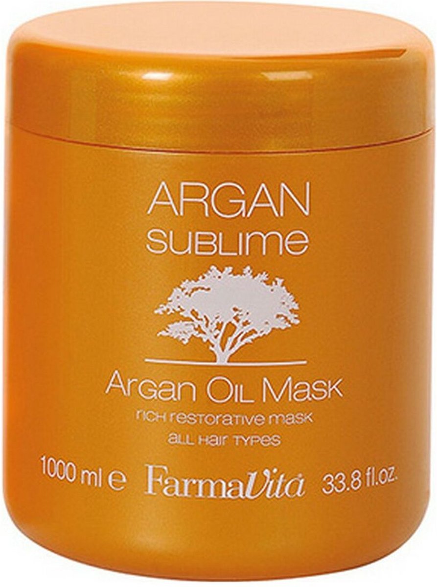 Herstellend Haar Masker Argan Sublime Farmavita