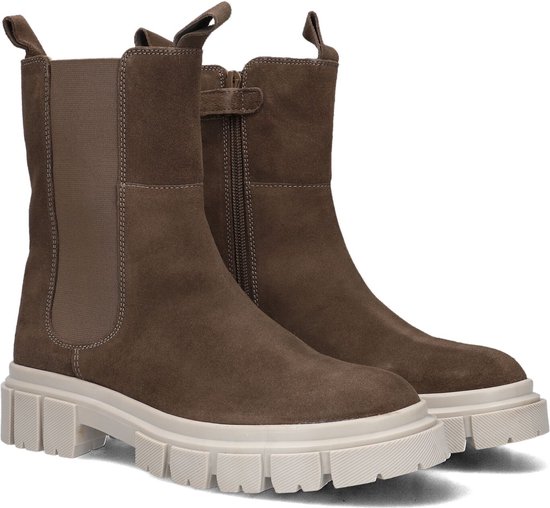 Apples & Pears B0011110 Chelsea boots - Enkellaarsjes - Meisjes - Taupe - Maat 37