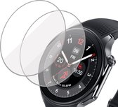 2x Geschikt voor OnePlus Watch 2 - Screenprotector - Beschermglas Folie