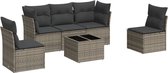 vidaXL-6-delige-Loungeset-met-kussens-poly-rattan-grijs