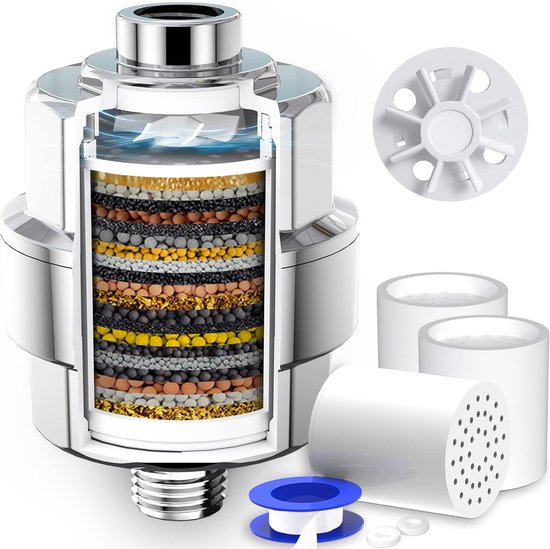 douchefilter - Shower filter, Verwijdert tot 99% chloor, compatibel met