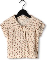 Baje Studio Shortsleeve Bls Tops & T-shirts Unisex - Shirt - Beige - Maat 86/92
