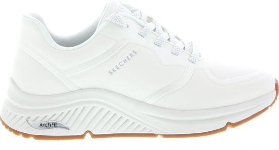 Skechers Arch Fit S-Miles- Mile Makers Dames Sneakers - Wit - Maat 38