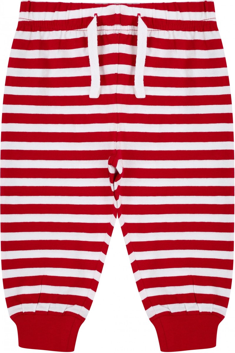 Pyjama's Baby 12/18M Larkwood Red / White 96% Katoen, 4% Elasthan