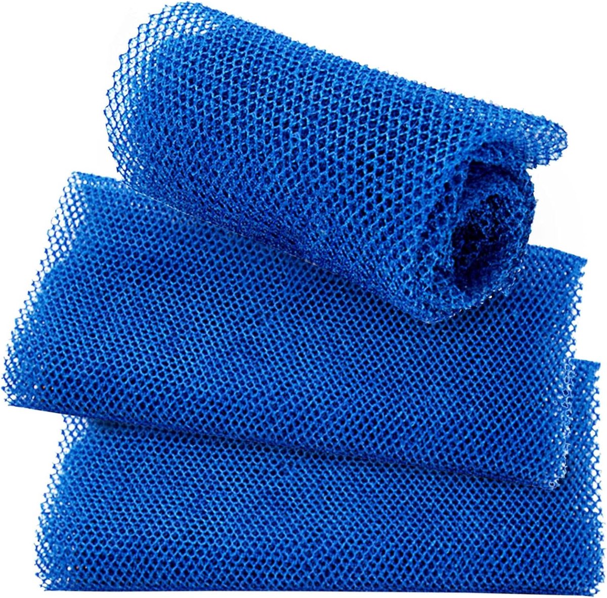 SO SAPO Afrikaanse badspons sapo Net spons Original African net sponge Exfoliërend diep blauw Ontstekingsremmend Vegan Dierproefvrij bad douche