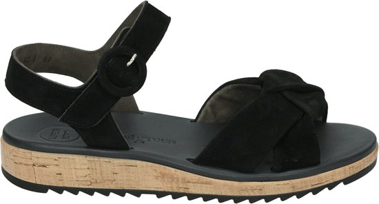 Paul Green 6105 Sandalen - Dames - Zwart - Maat 40