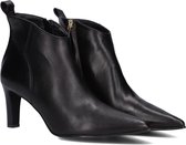 Notre-V 38238 Enkellaarsjes - Enkelboots met rits - Dames - Zwart - Maat 39