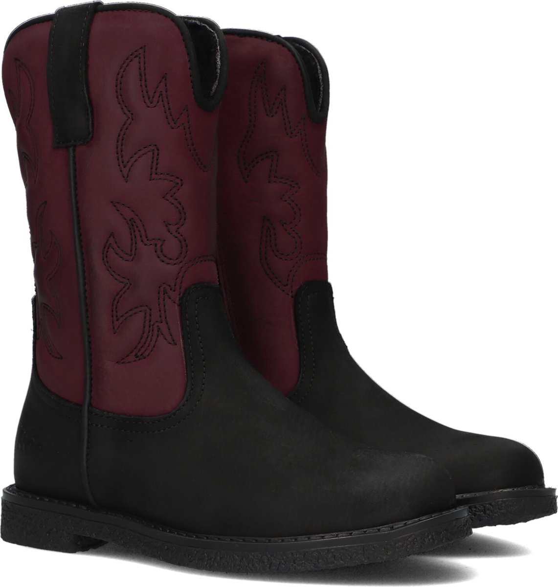 Koel4kids 11m006 Cowboylaarzen - Western Laarzen - Meisjes - Rood - Maat 27
